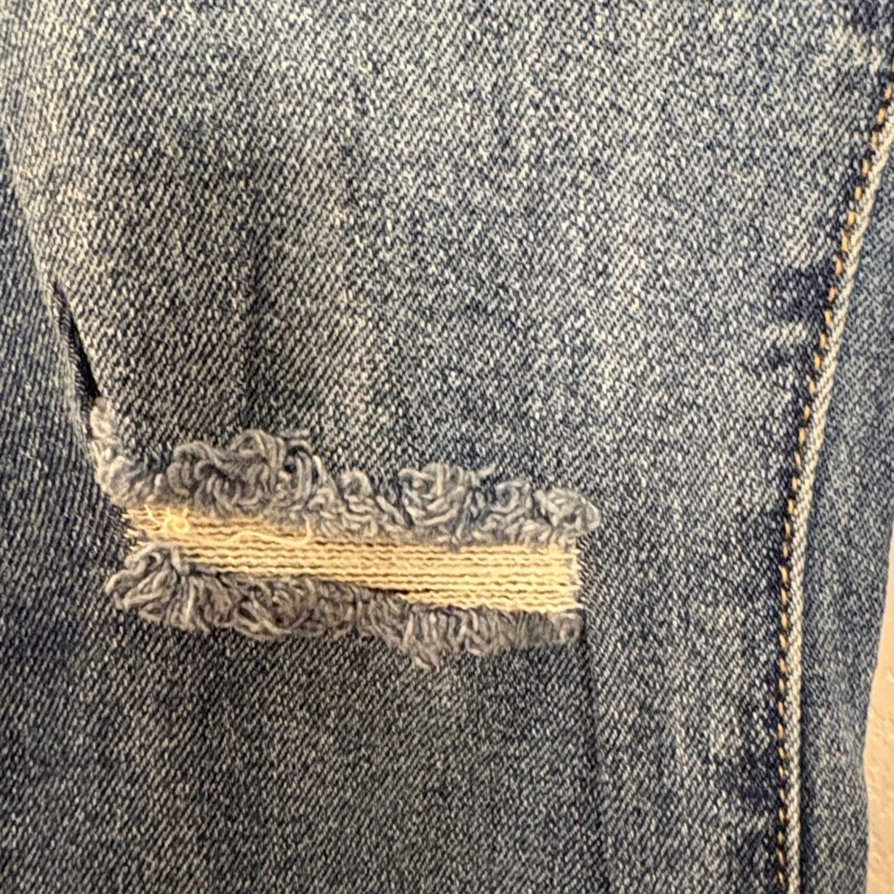Tractr Dark Blue Flare Jeans - Picture 6 of 13